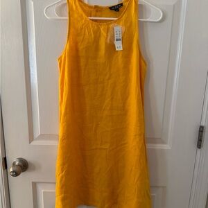 J. Crew Vibrant Yellow Mini Dress